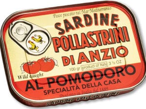 Sardinen in Tomatensauce Pollastrini